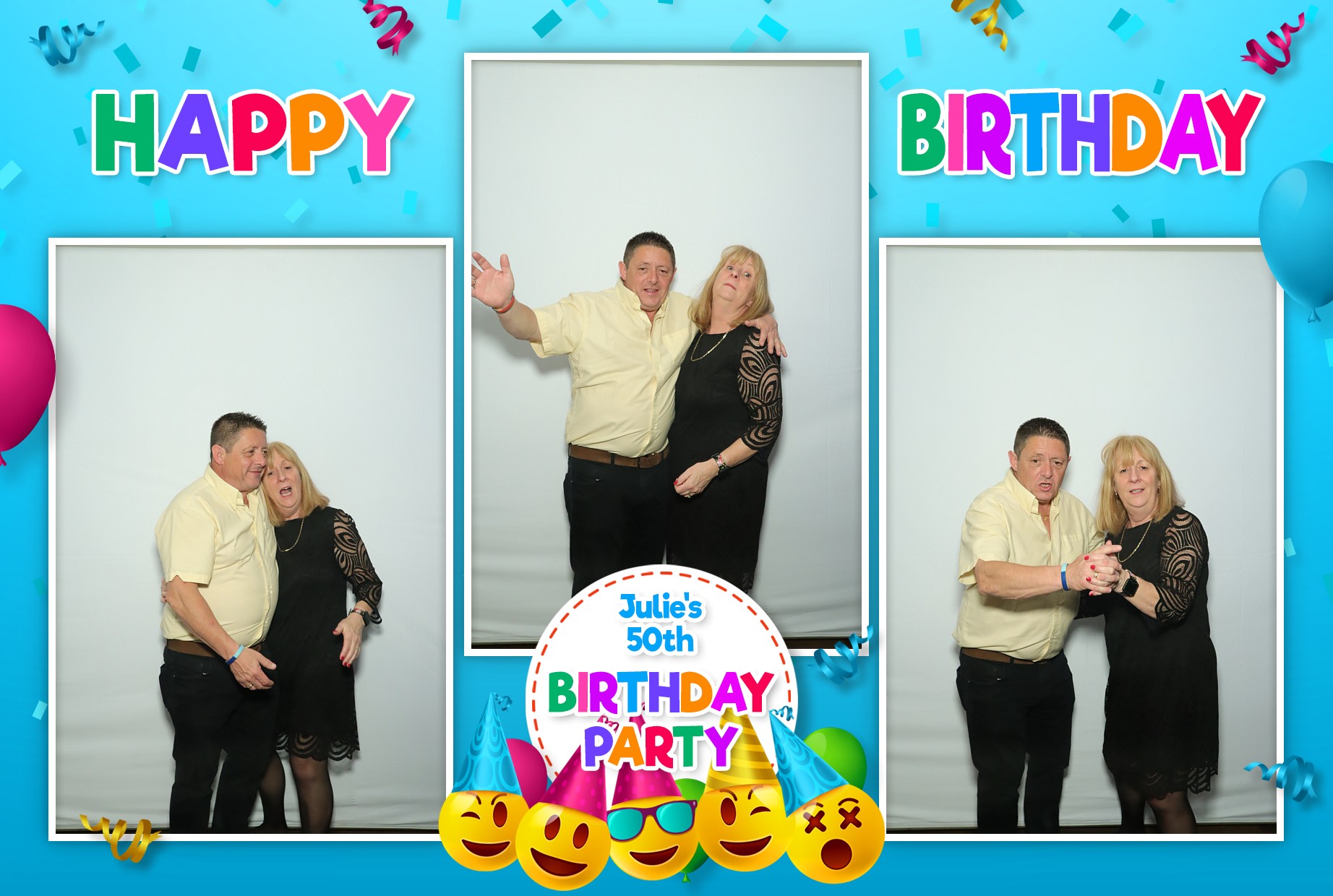 Julie's 50th Birthday | View more photos from the event at gallery.myphotoboothexperience.co.uk/u/MyPhotoBoothExperienceLtd/Julies-50th-Birthday